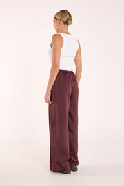 Lennon Pant - Merlot