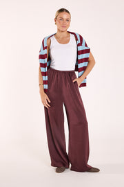 Lennon Pant - Merlot