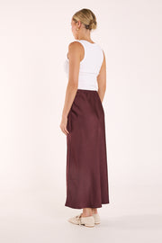 Lennon Skirt - Merlot