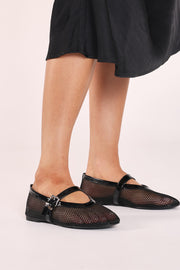 Jaylah Flat - Black