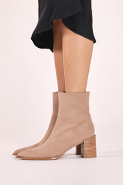 Dessie Boot - Porcini Suede