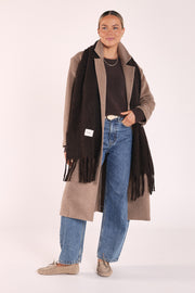 Aspen Scarf - Chocolate