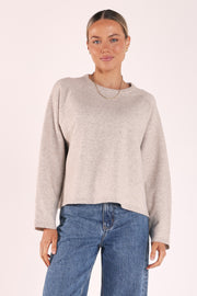 Sutton Knit - Mocha Marle