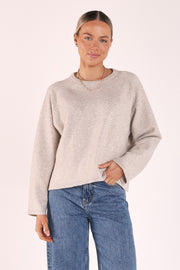 Sutton Knit - Mocha Marle