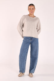 Sutton Knit - Mocha Marle