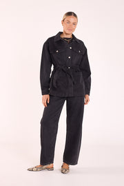 Tate Denim Jacket - Black