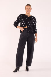 Farrah Cardi - Black White Spot