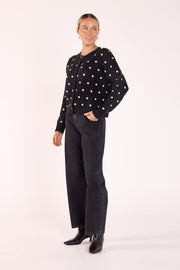 Farrah Cardi - Black White Spot