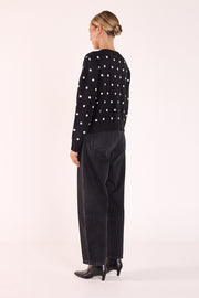 Farrah Cardi - Black White Spot