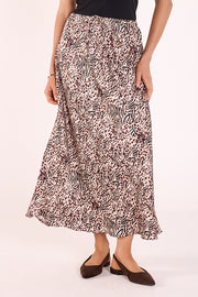 Kiara Skirt - Leopard