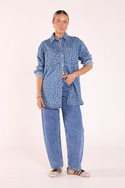 PRE-ORDER Violet Shirt - Denim Spot