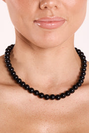 Peyton Beaded Necklace - Midnight Sky