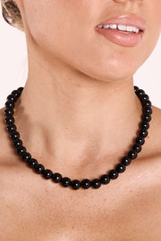 Peyton Beaded Necklace - Midnight Sky