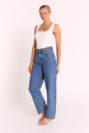 PRE-ORDER Lola Barrel Jean - Deep Blue