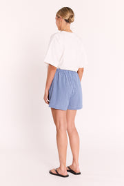 Lottie Short - Blue Gingham