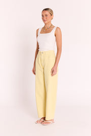 Lola Barrel Jean - Butter