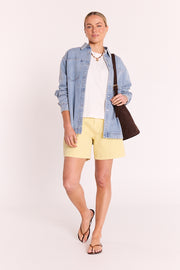 Grace Denim Short - Butter
