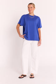 Carter Tee - Cobalt