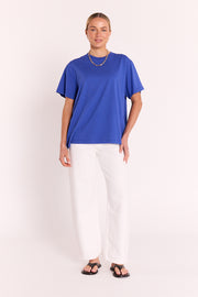 Carter Tee - Cobalt