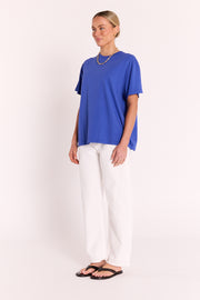 Carter Tee - Cobalt