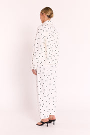 Lola Denim Jacket - Black Spot