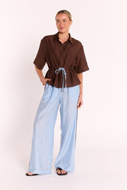 Eliza Shirt - Chocolate