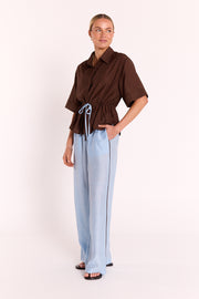 Eliza Shirt - Chocolate