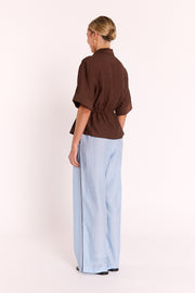 Eliza Shirt - Chocolate