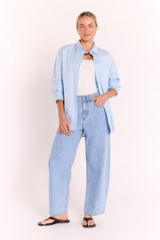 Lola Barrel Jean - Summer Blue