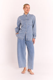 Romy Shirt - Soft Blue