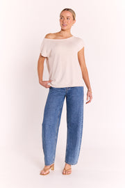 PRE-ORDER Lola Barrel Jean - Deep Blue