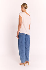 Hartley Off Shoulder Top - Beige