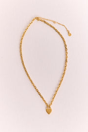Ali Love Lock Necklace - Gold