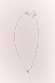 Eva Heart Necklace - Silver