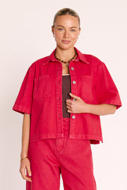 Cassie Shirt - Poppy