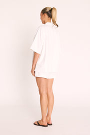 Arlo Denim Shirt - White