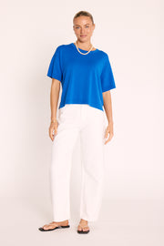 Hartley Top - Cobalt
