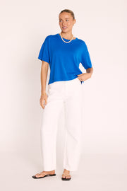 Hartley Top - Cobalt
