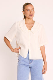Charlotte Top - Cream