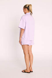Arlo Denim Shirt - Lilac