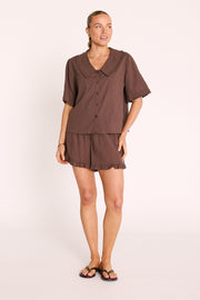 Charlotte Top - Chocolate