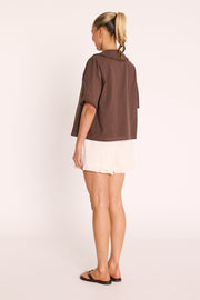 Charlotte Top - Chocolate