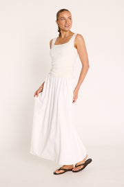 Hallie Skirt - White