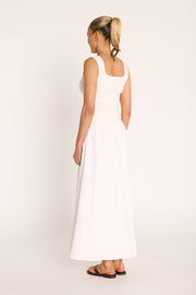 Hallie Skirt - White