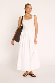 Hallie Skirt - White