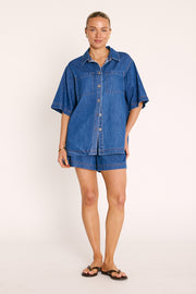 Arlo Denim Shirt - Classic Blue