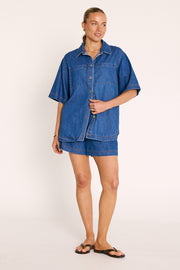 Arlo Denim Shirt - Classic Blue