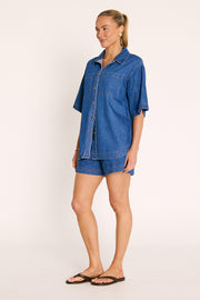 Arlo Denim Shirt - Classic Blue