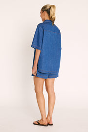 Arlo Denim Shirt - Classic Blue