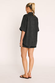 Arlo Denim Shirt - Classic Black